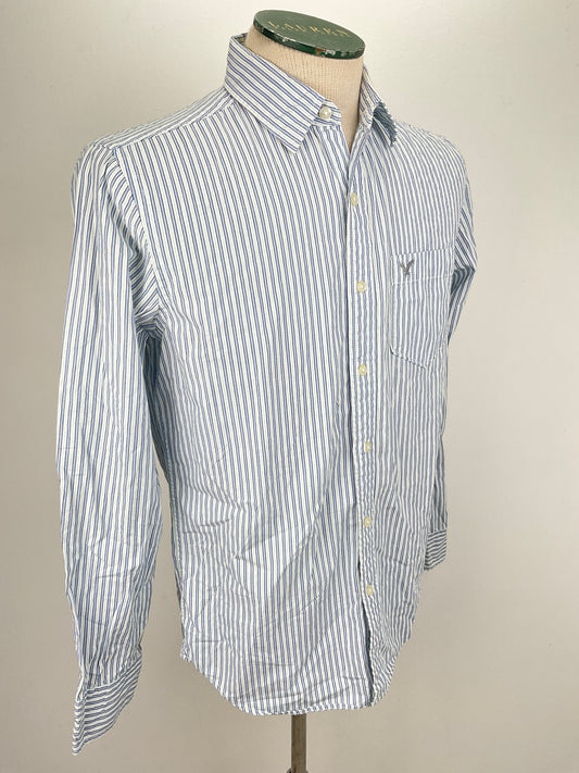 Camisa Azul claro de Rayas American Aegle