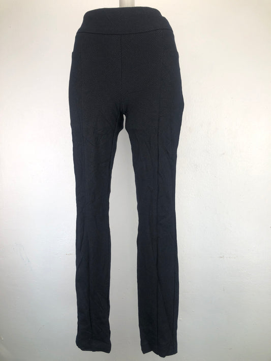 Pantalon Negro Lunares  De Vestir Hilary Radley