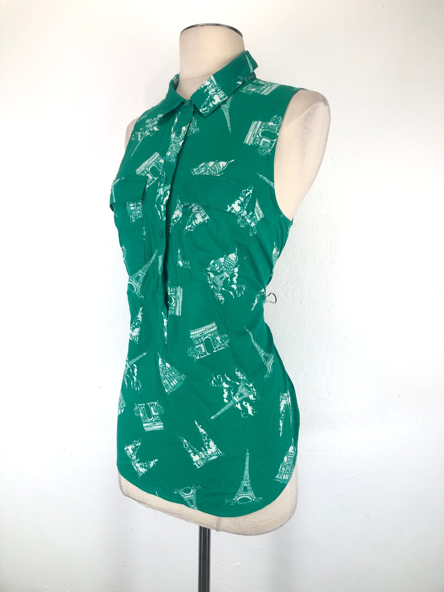 Camisa Verde Banana Republic