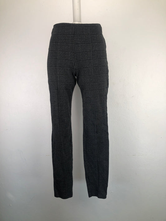 Pantalon Gris De Cuadro  De Vestir Tahari