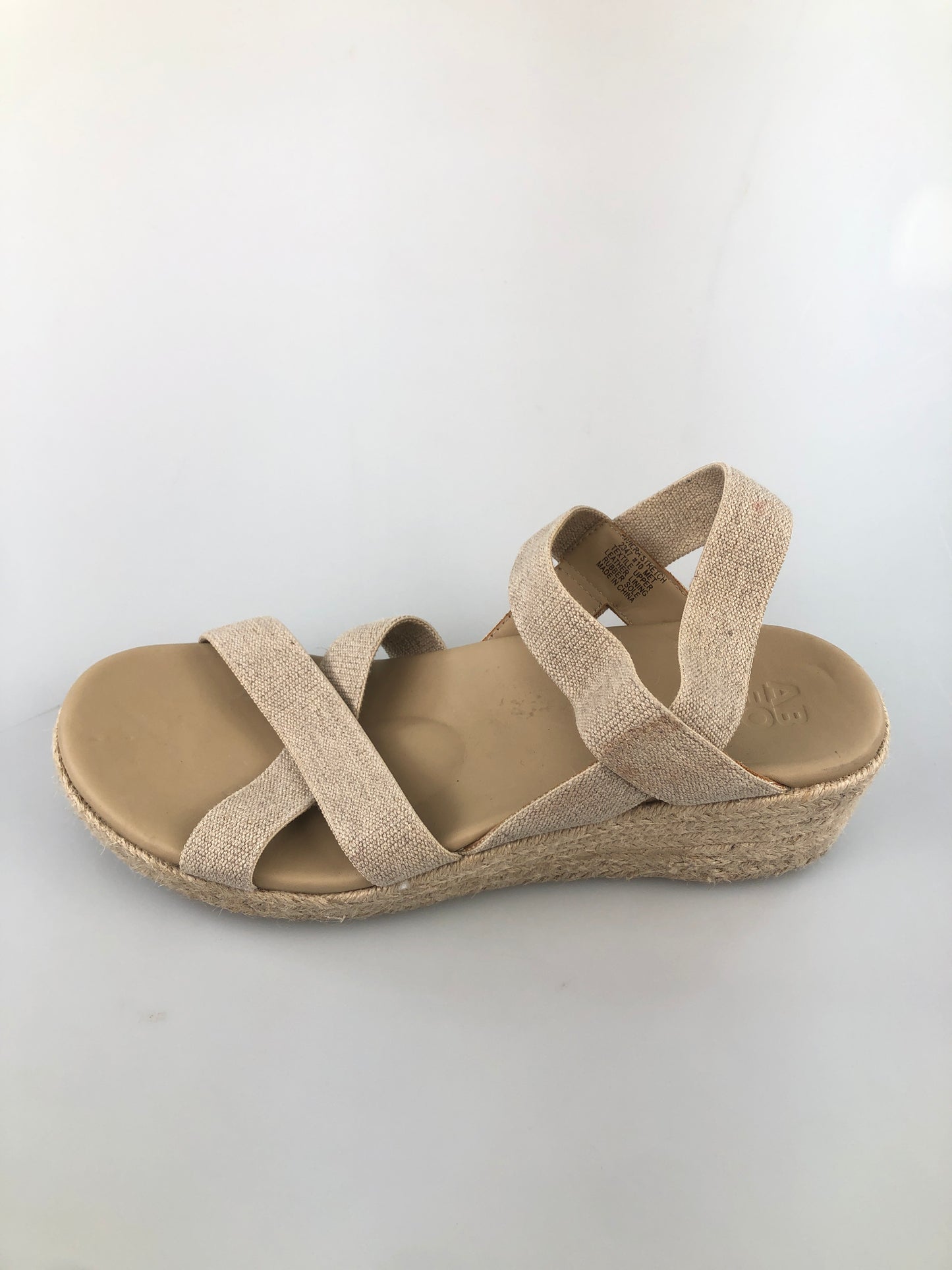 Zapatilla Crema de Plataforma Abeo