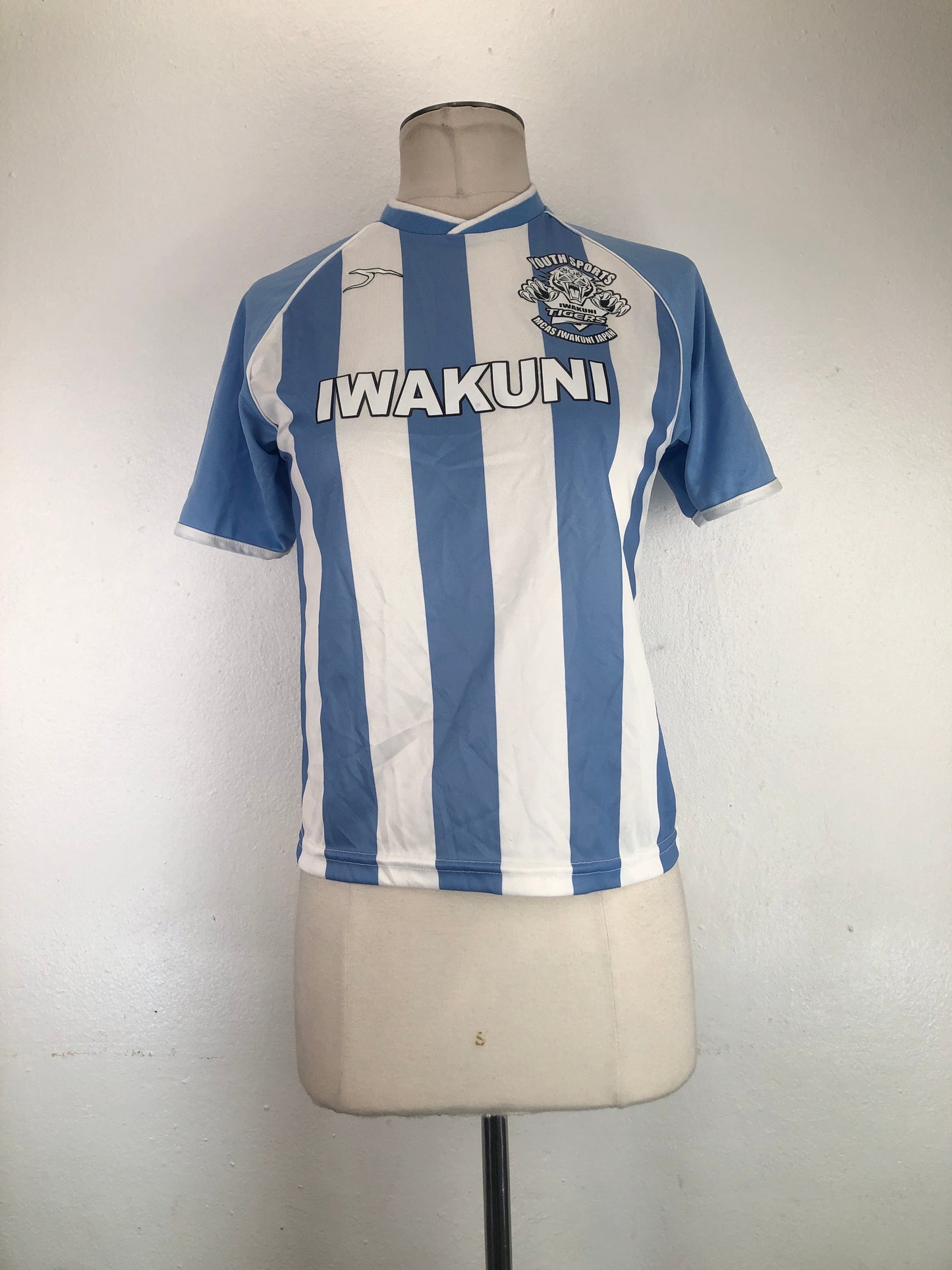 Camiseta Azul claro de Rayas Score