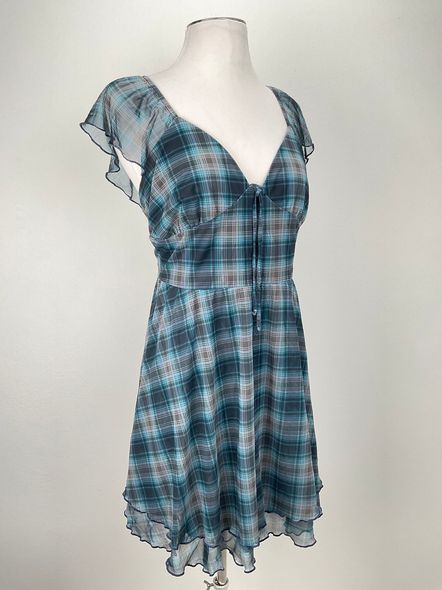 Vestido Multicolor de Cuadro Wild Fable