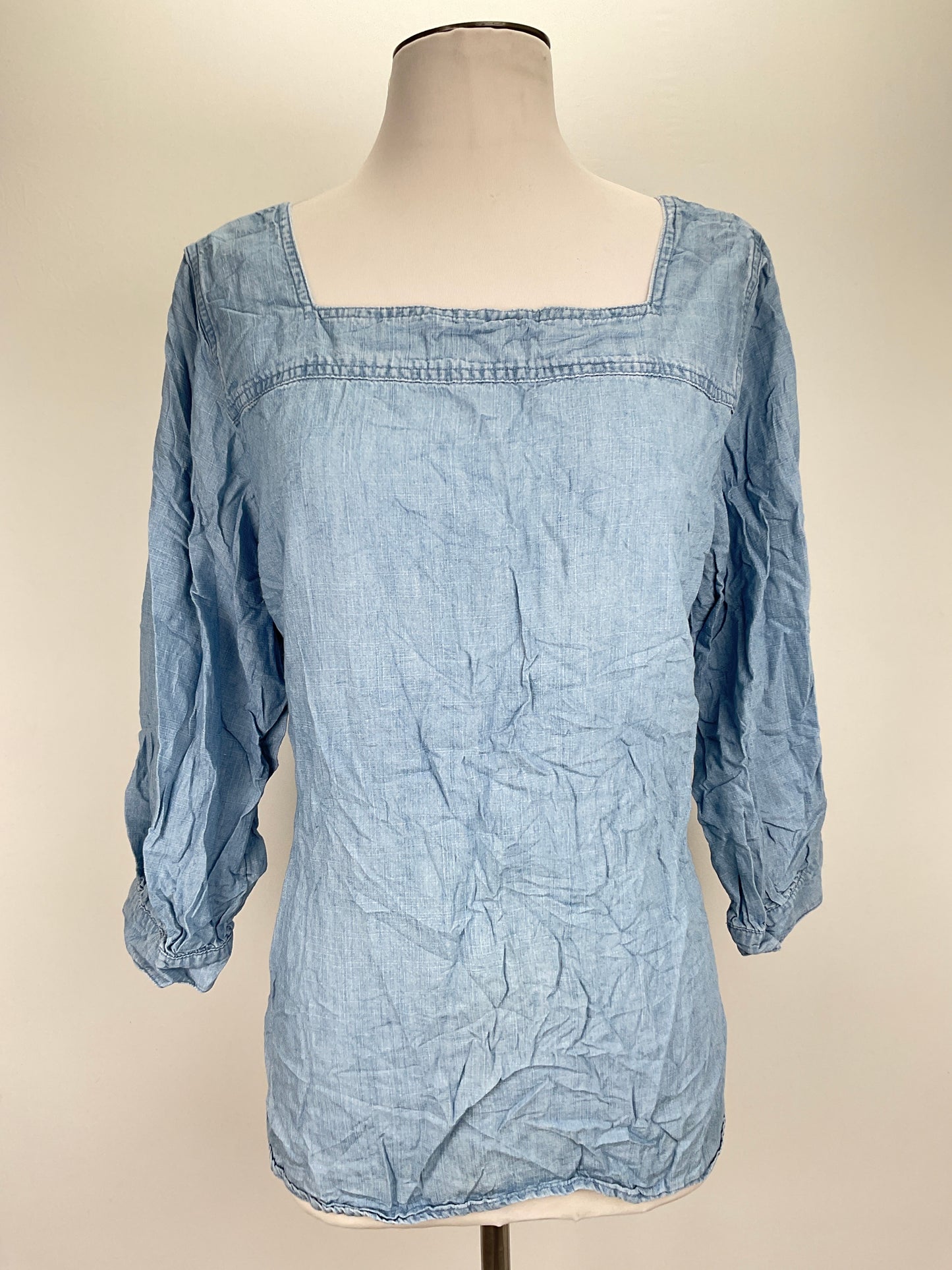 Blusa Jeans Azul claro Time and Tru