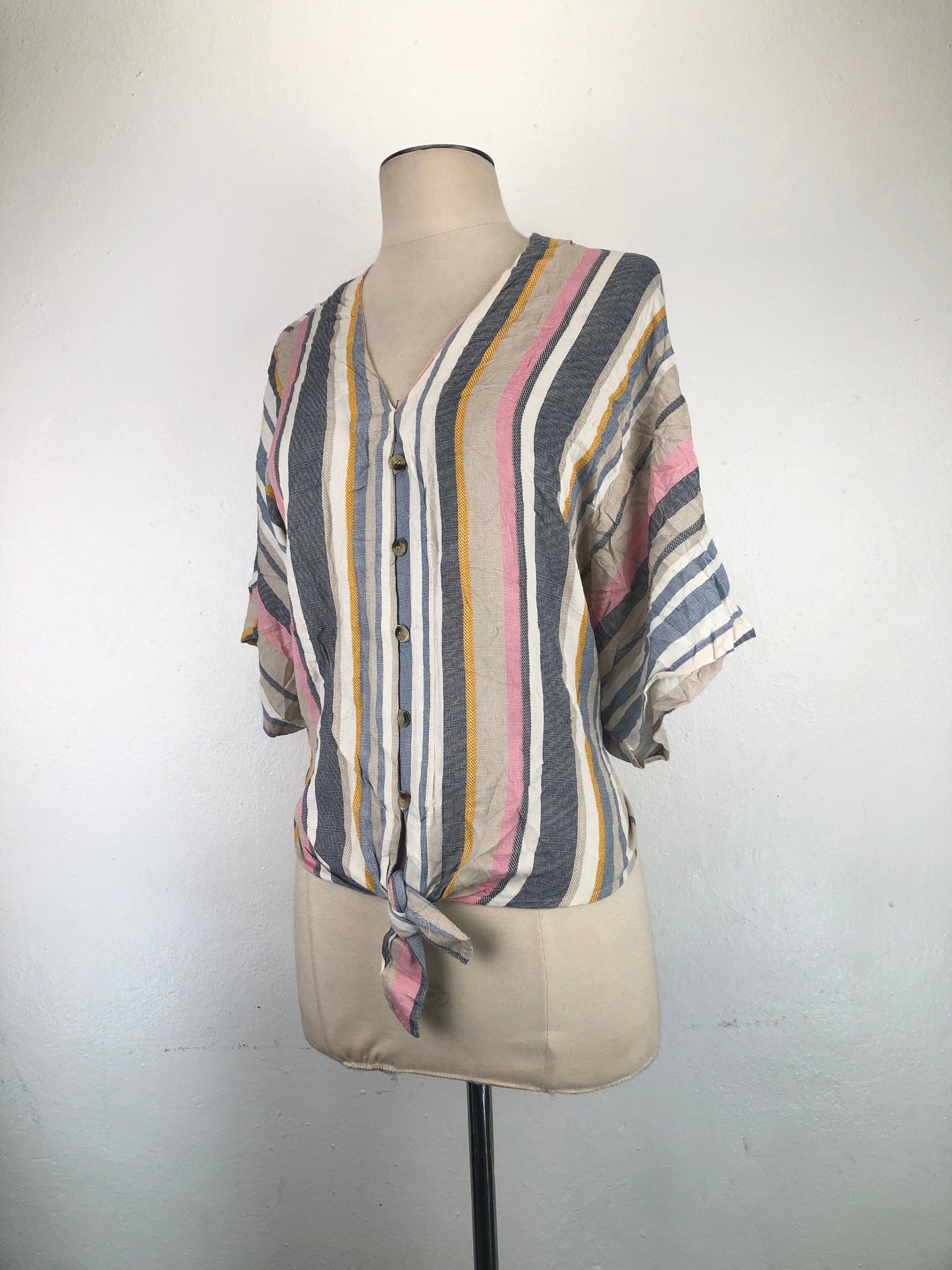 Blusa Multicolor De Rayas Style Envy