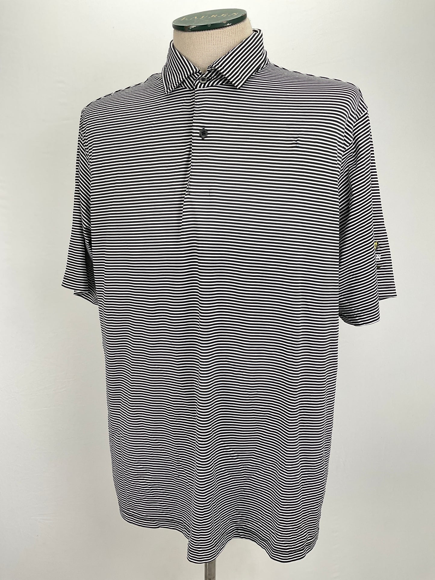 Camiseta Negro de Rayas Fairway Greene