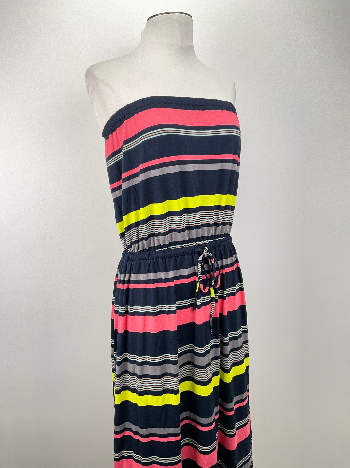 Vestido Multicolor de Rayas Ann Taylor