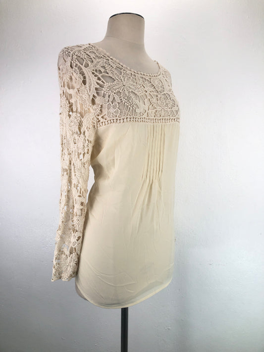 Blusa Crema Adiva
