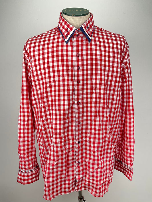 Camisa Rojo de Cuadro Amedeo