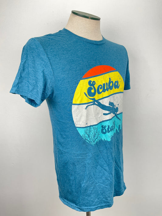 Camiseta Azul Jerzees