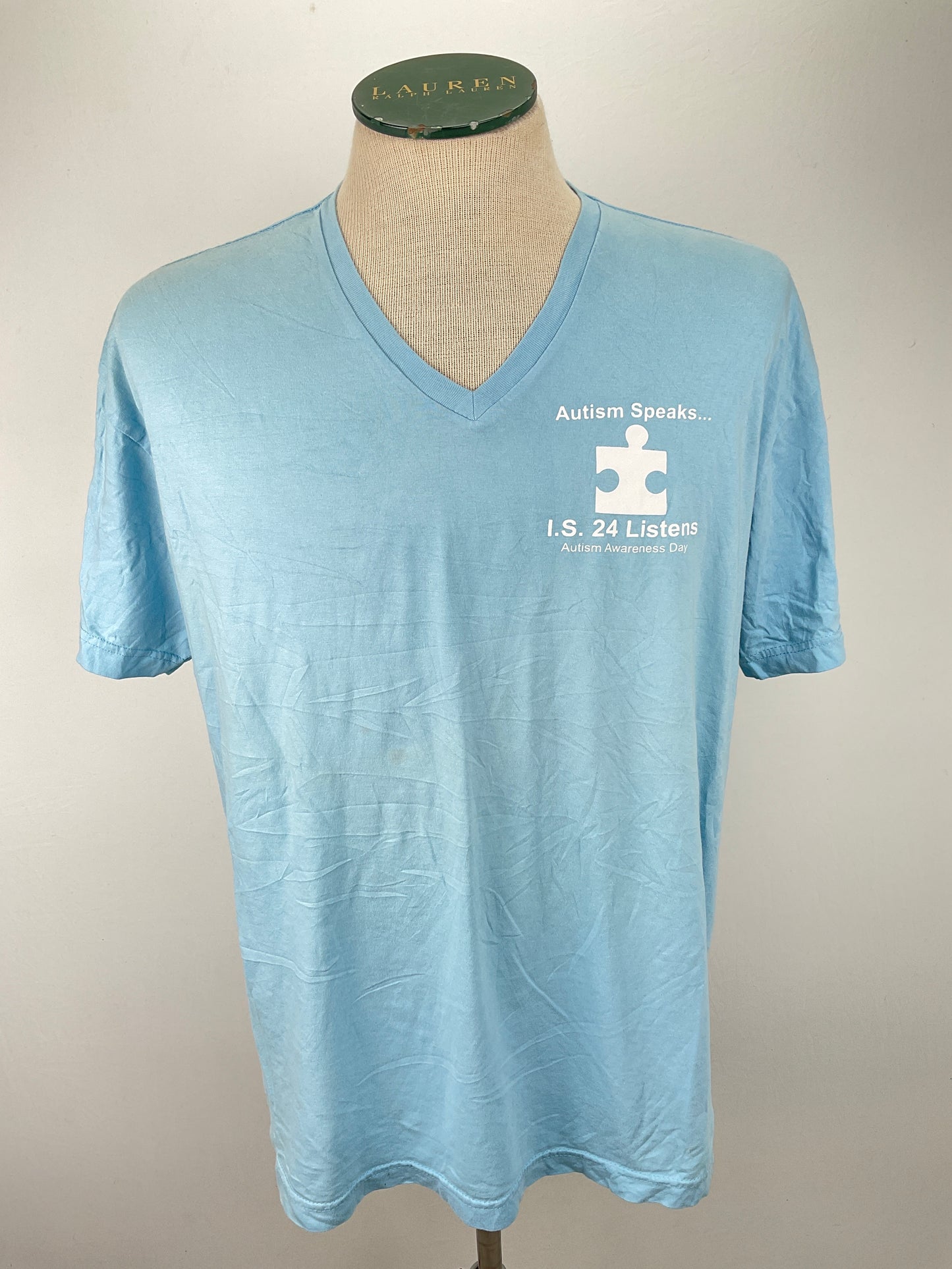 Camiseta Azul claro Lat