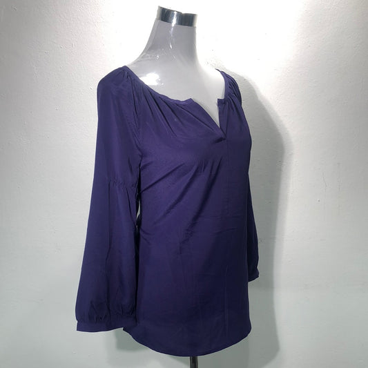 Blusa Morado Ann Taylor Loft