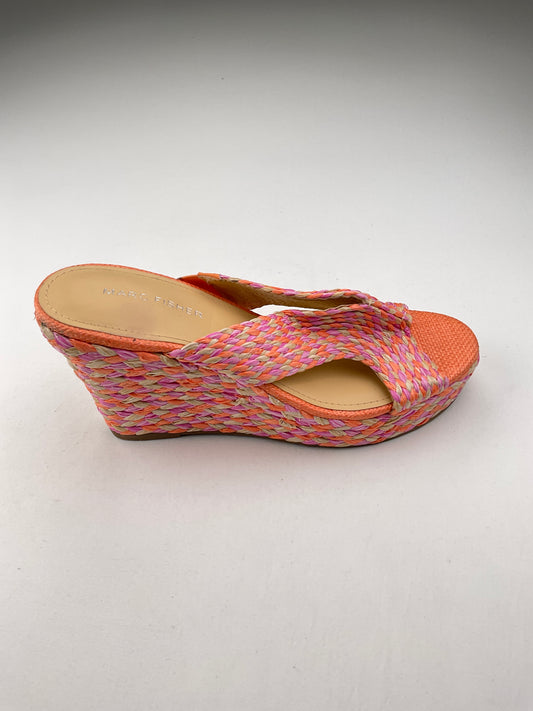 Zapatilla Naranja Plataforma Marc Fisher