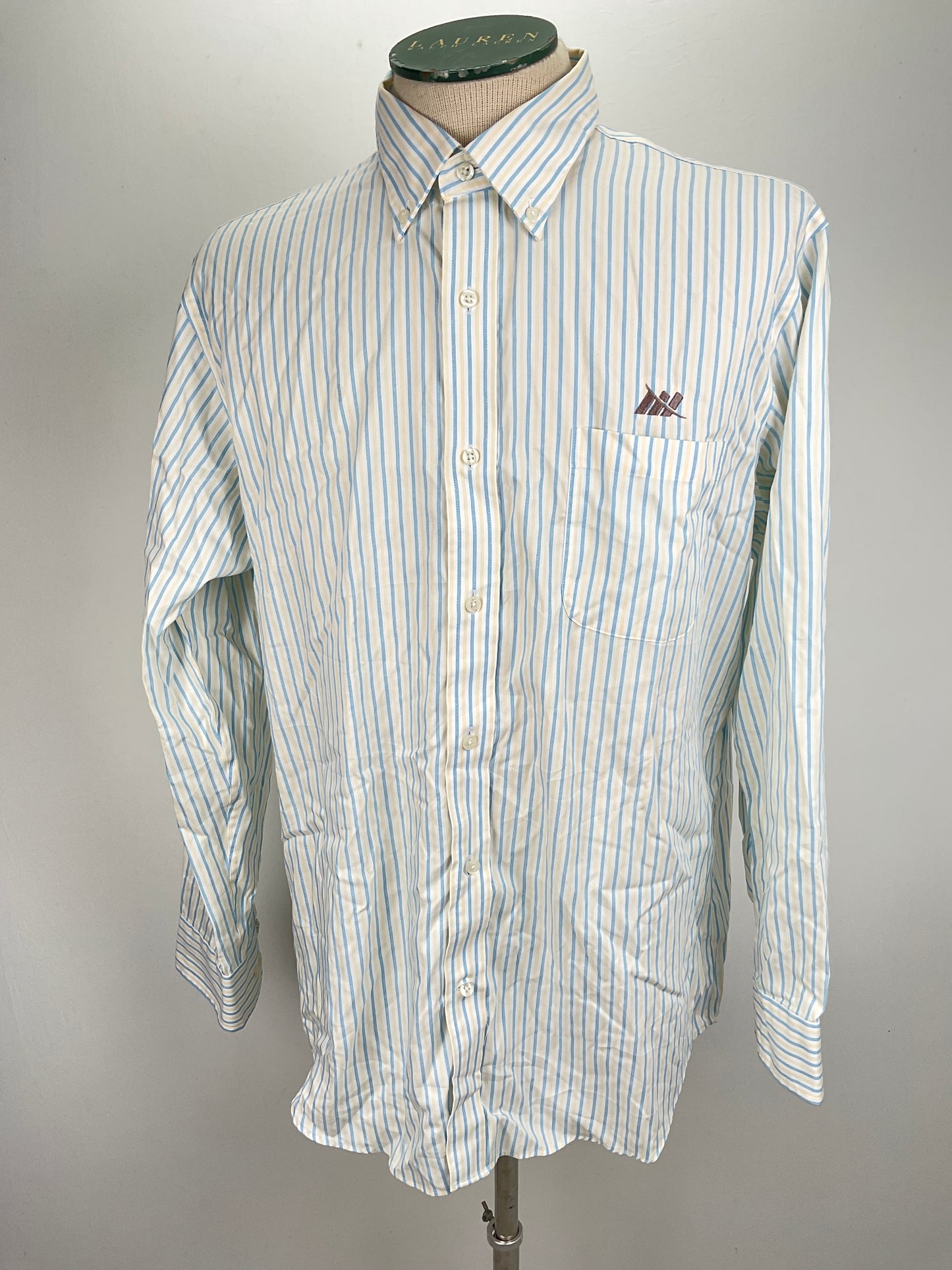 Camisa Multicolor de Rayas Lands’ End