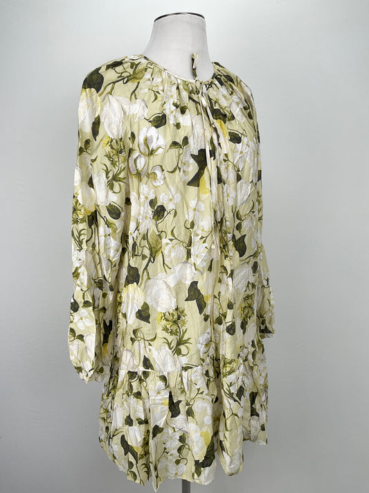 Vestido Verde Floral Variangis