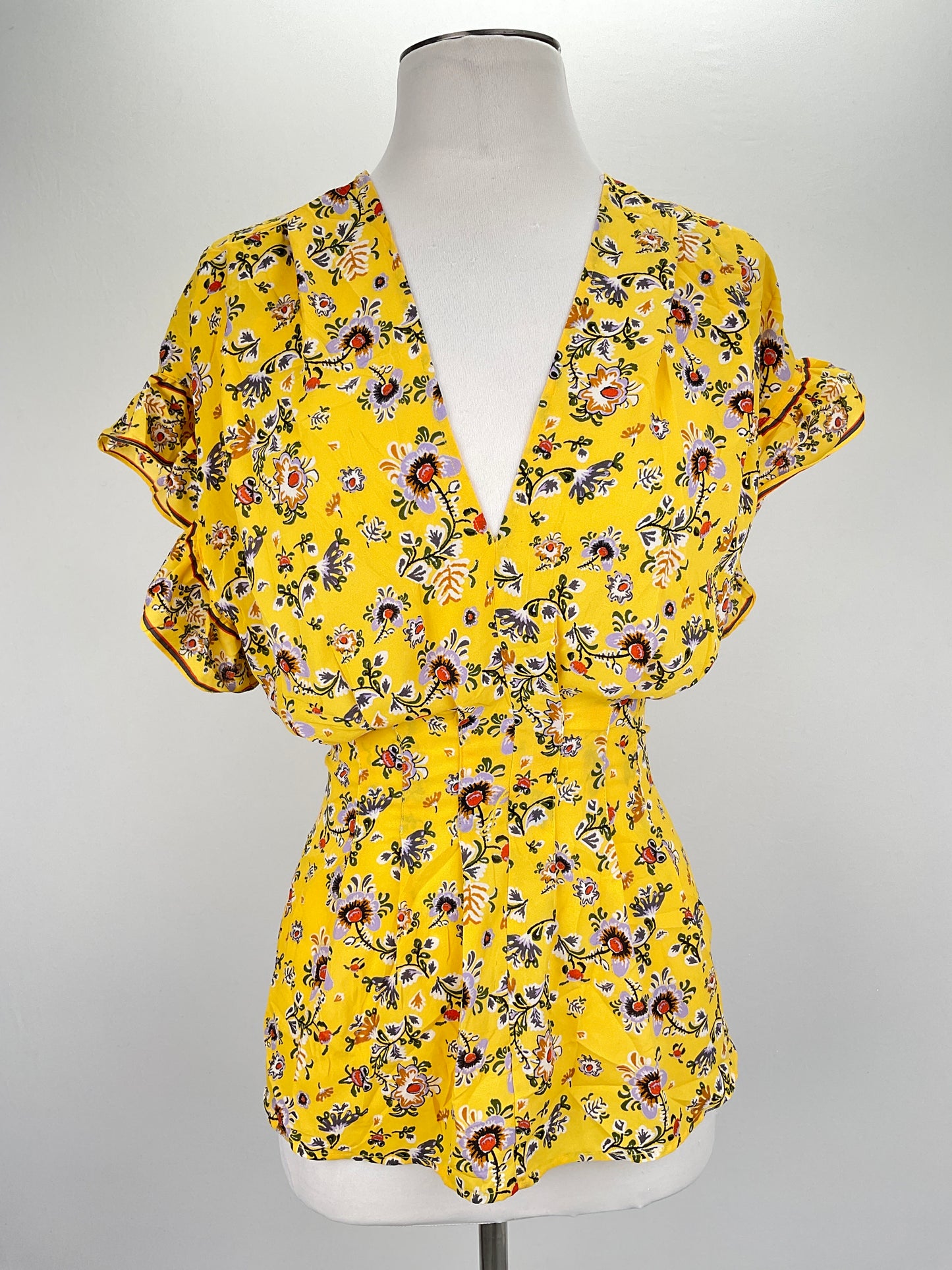 Blusa Amarillo Floral Max Studio