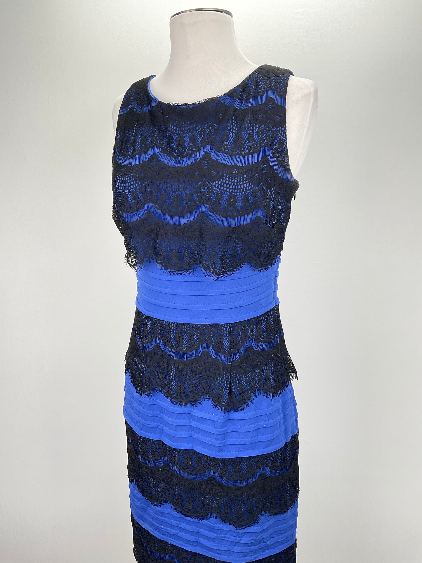 Vestido Azul Floral Sancria