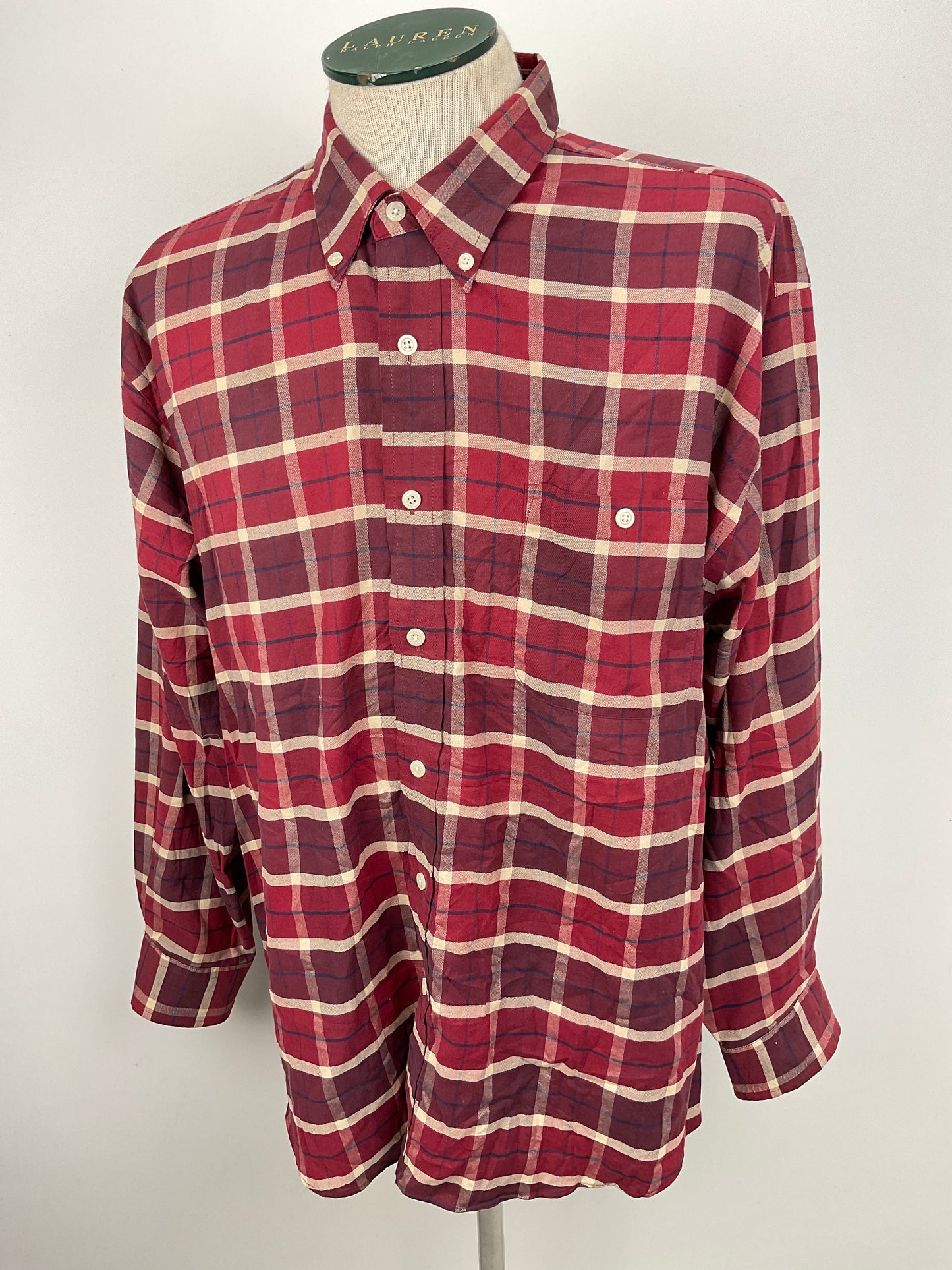 Camisa Rojo de Cuadro Towncraft