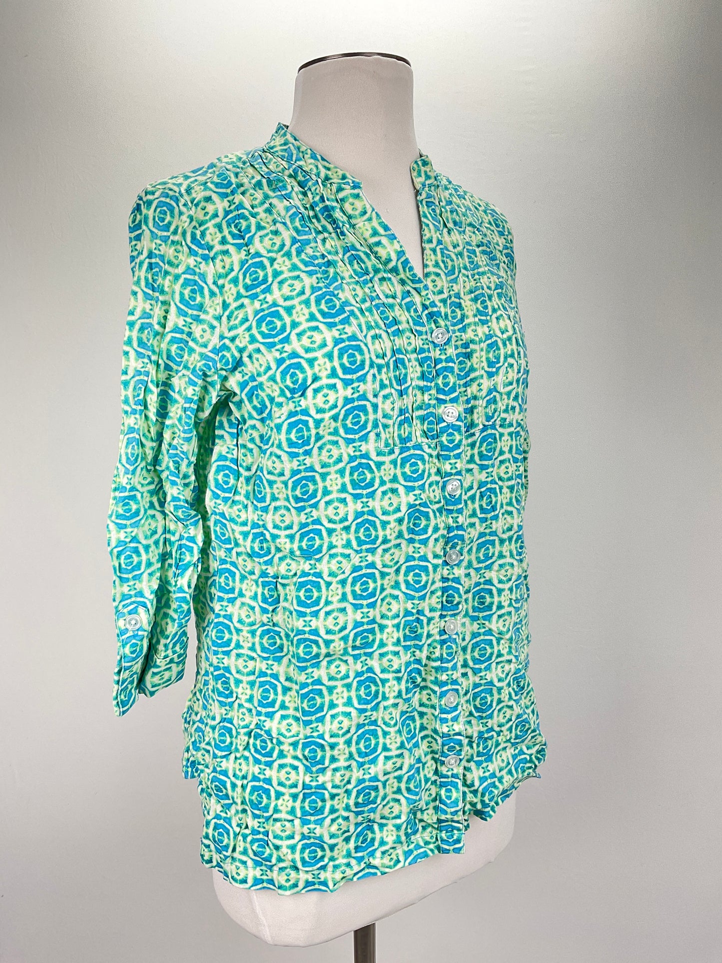 Blusa Turquesa Kim Rogers