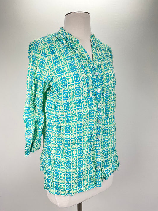 Blusa Turquesa Kim Rogers