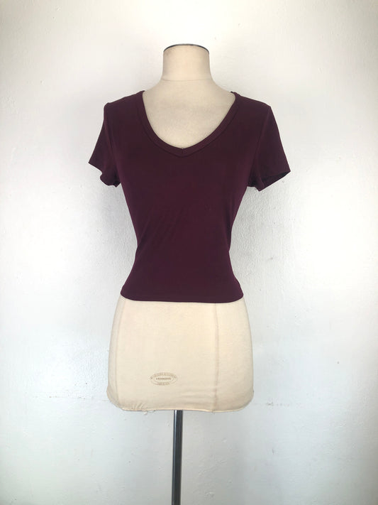 Camiseta Rojo vino Olivia Rae