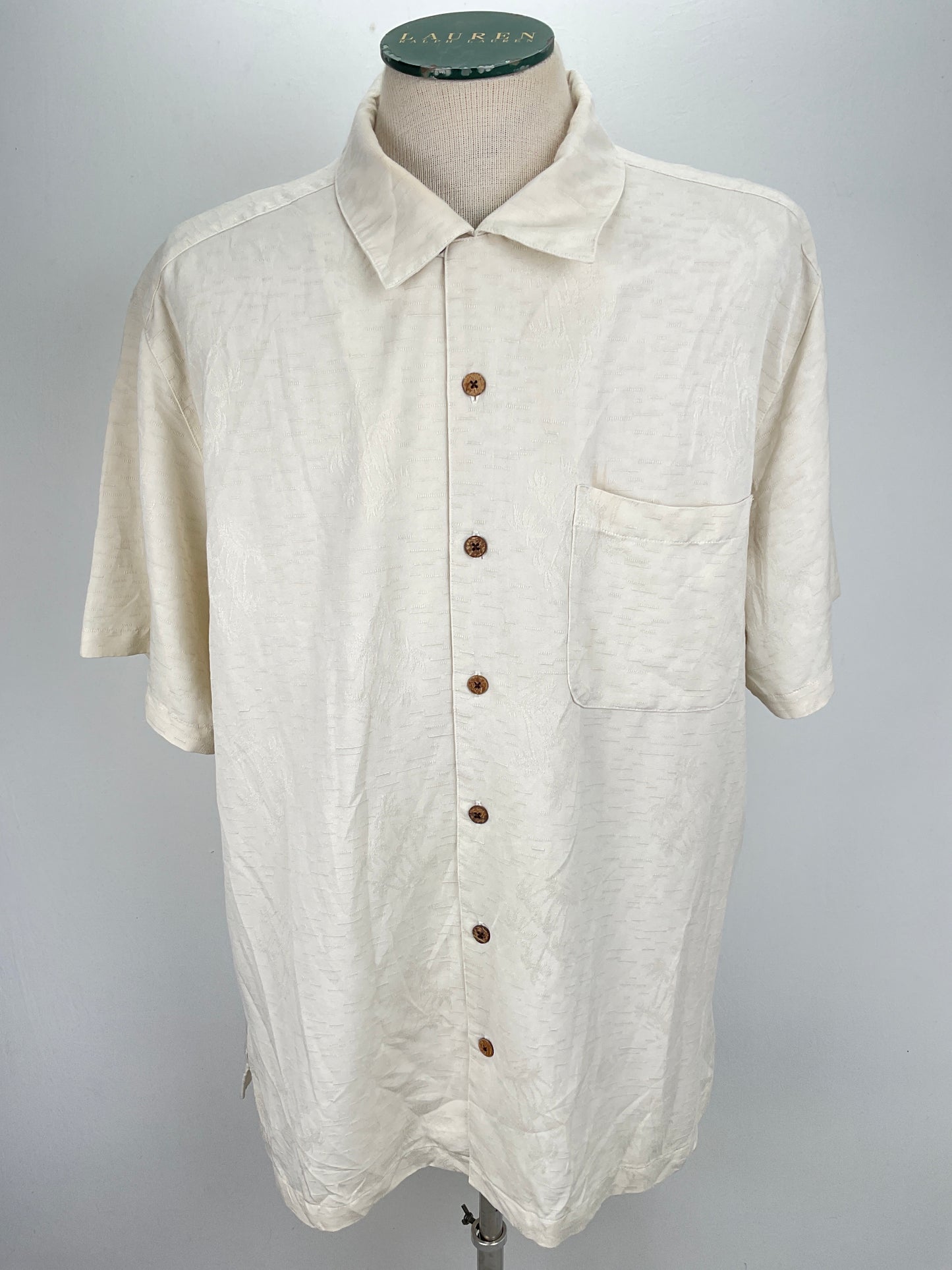 Camisa Crema Havaua Jacks Cafe