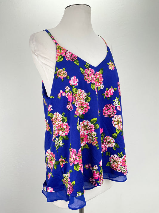 Blusa Azul Floral Sweet Wanderer