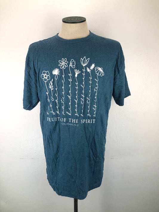 Camiseta Turquesa Love Faith