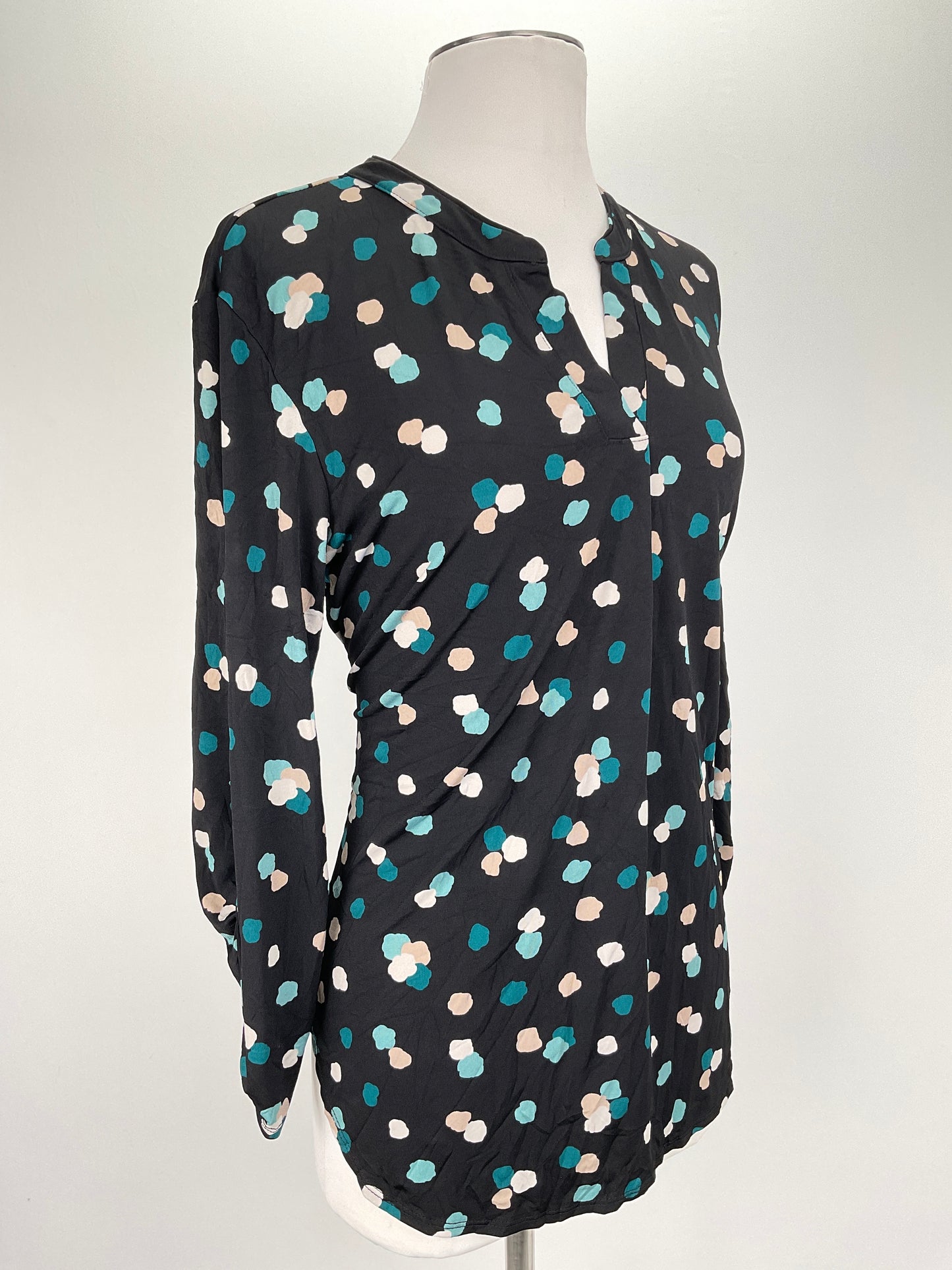 Blusa Negro de Lunares Cato