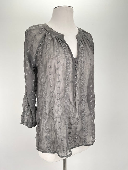 Blusa Gris Floral Olive oak