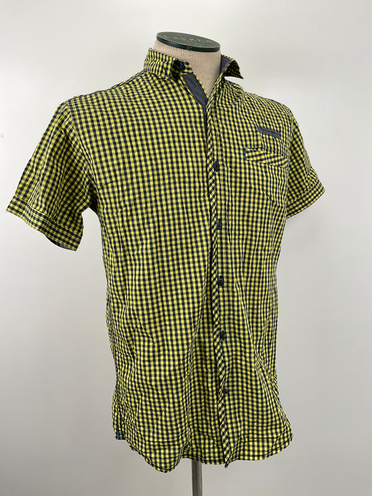 Camisa Amarillo de Cuadro Drill