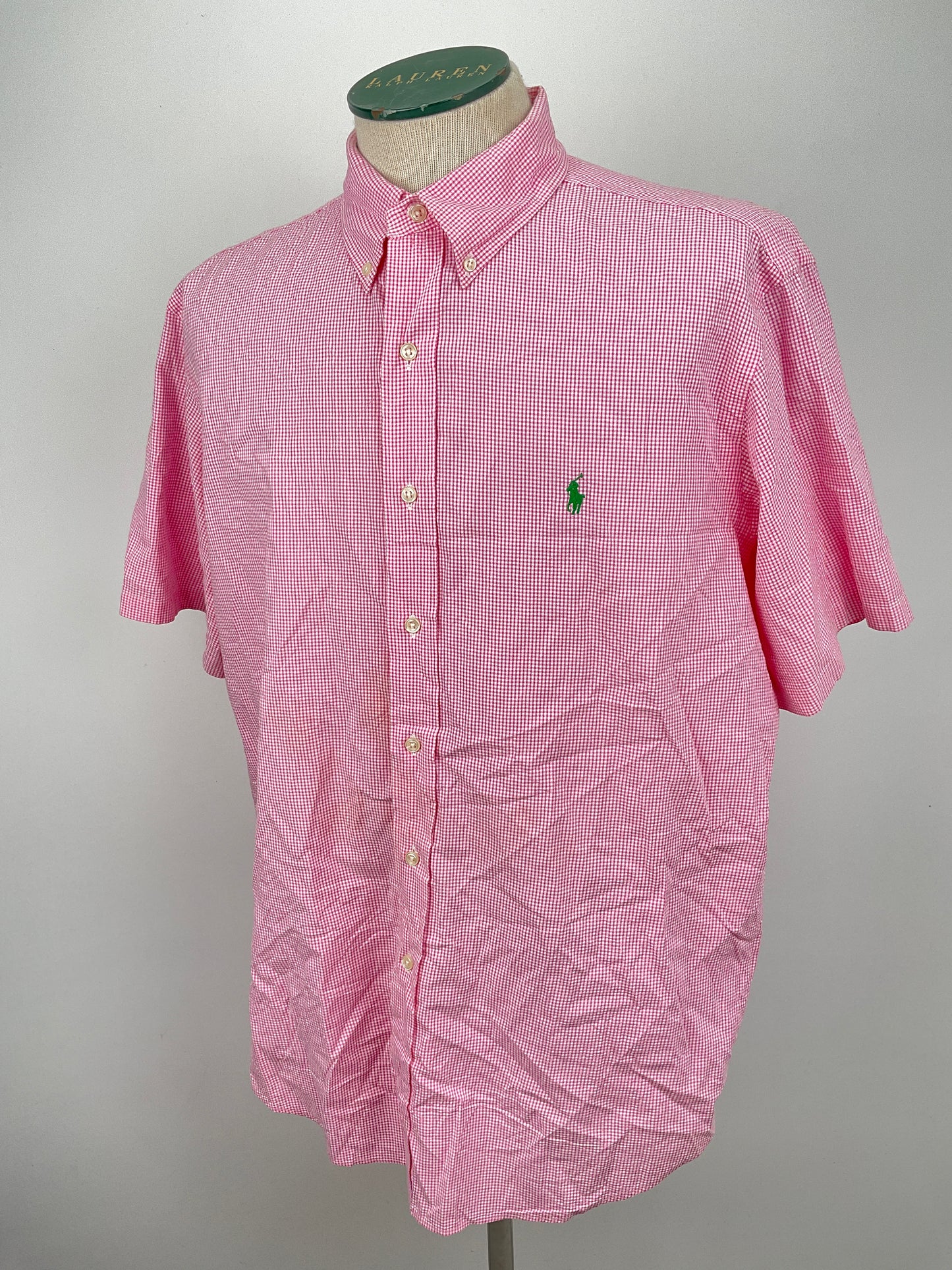 Camisa Rosado de Cuadro Ralph Lauren
