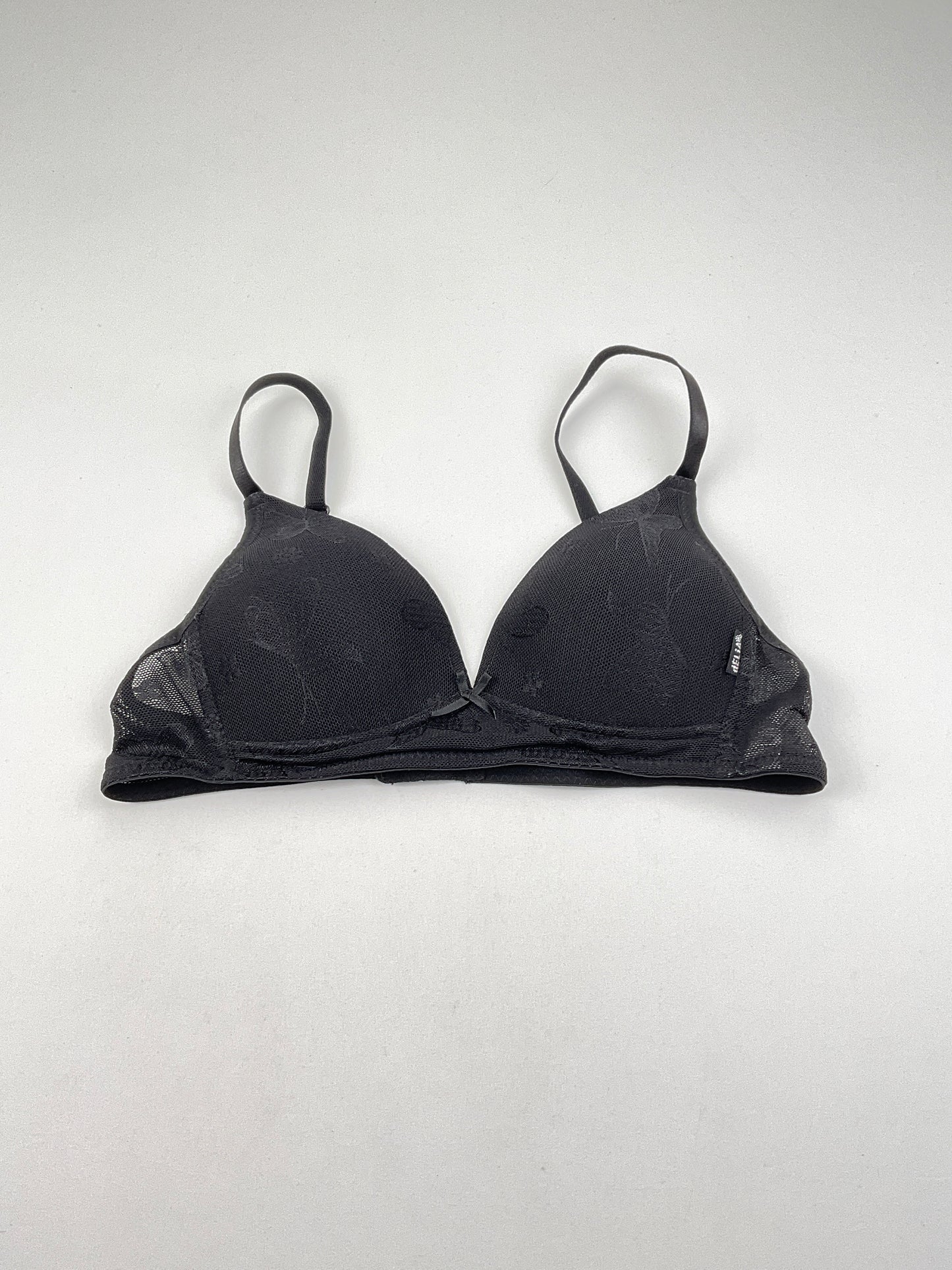 Brasier Negro Floral Delias