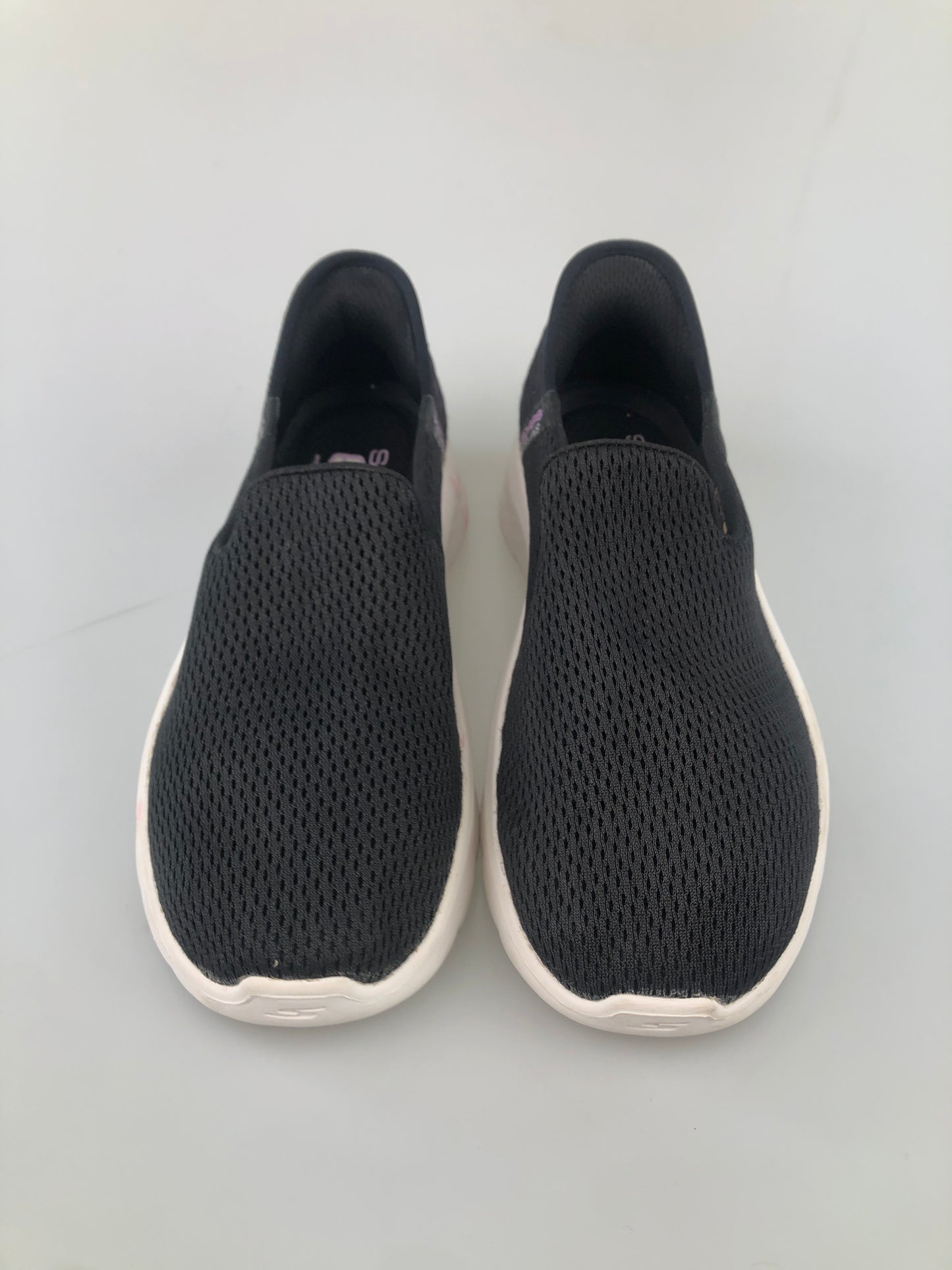 Alpargata Negro Skechers Slip ins