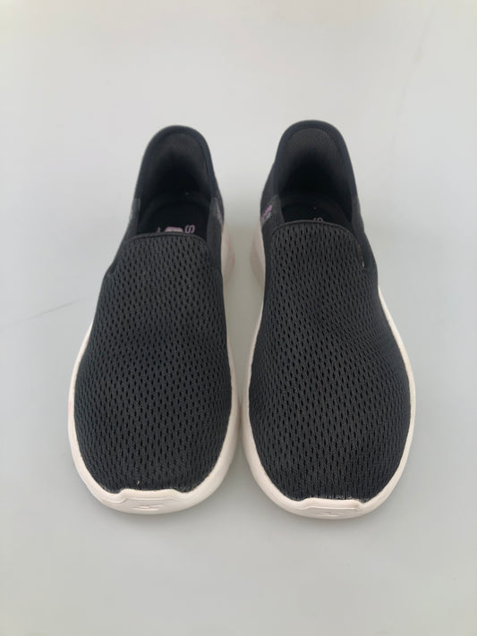 Alpargata Negro Skechers Slip ins