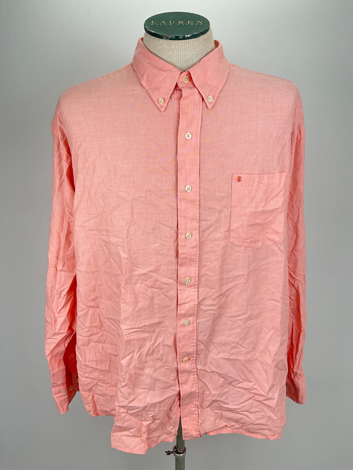 Camisa Naranja Izod