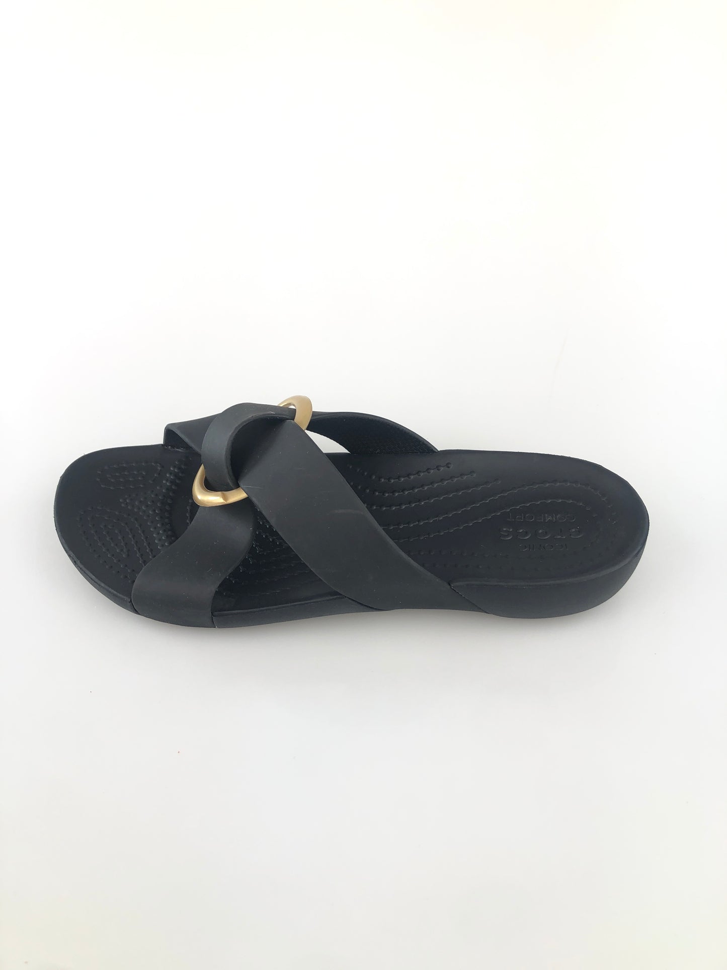 Sandalia Negro Crocs