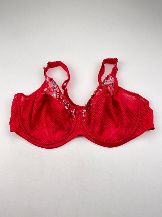 Brasier Rojo Floral Elomi