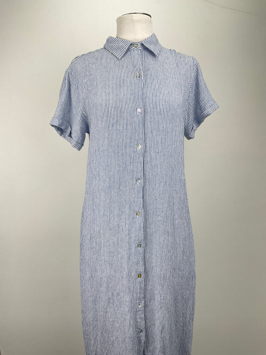 Vestido Azul de Rayas California