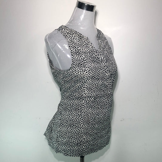 Blusa Blanco de Lunares Cynthia Rowley