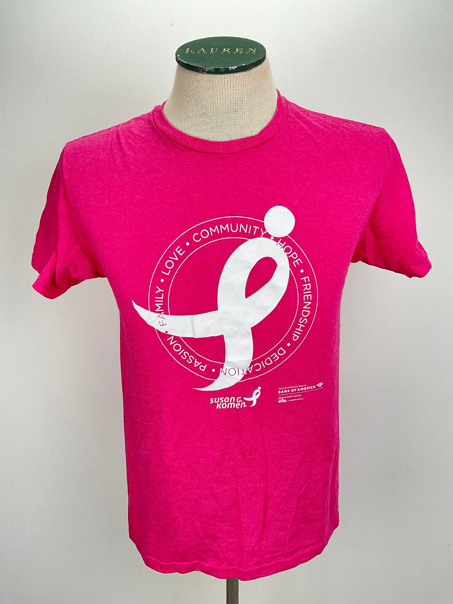Camiseta Rosado Fruit of the Loom