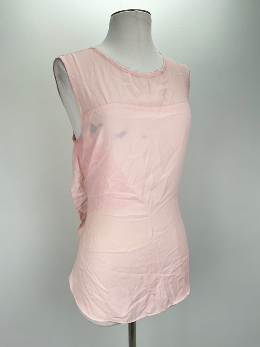 Blusa Nude Vince Camuto