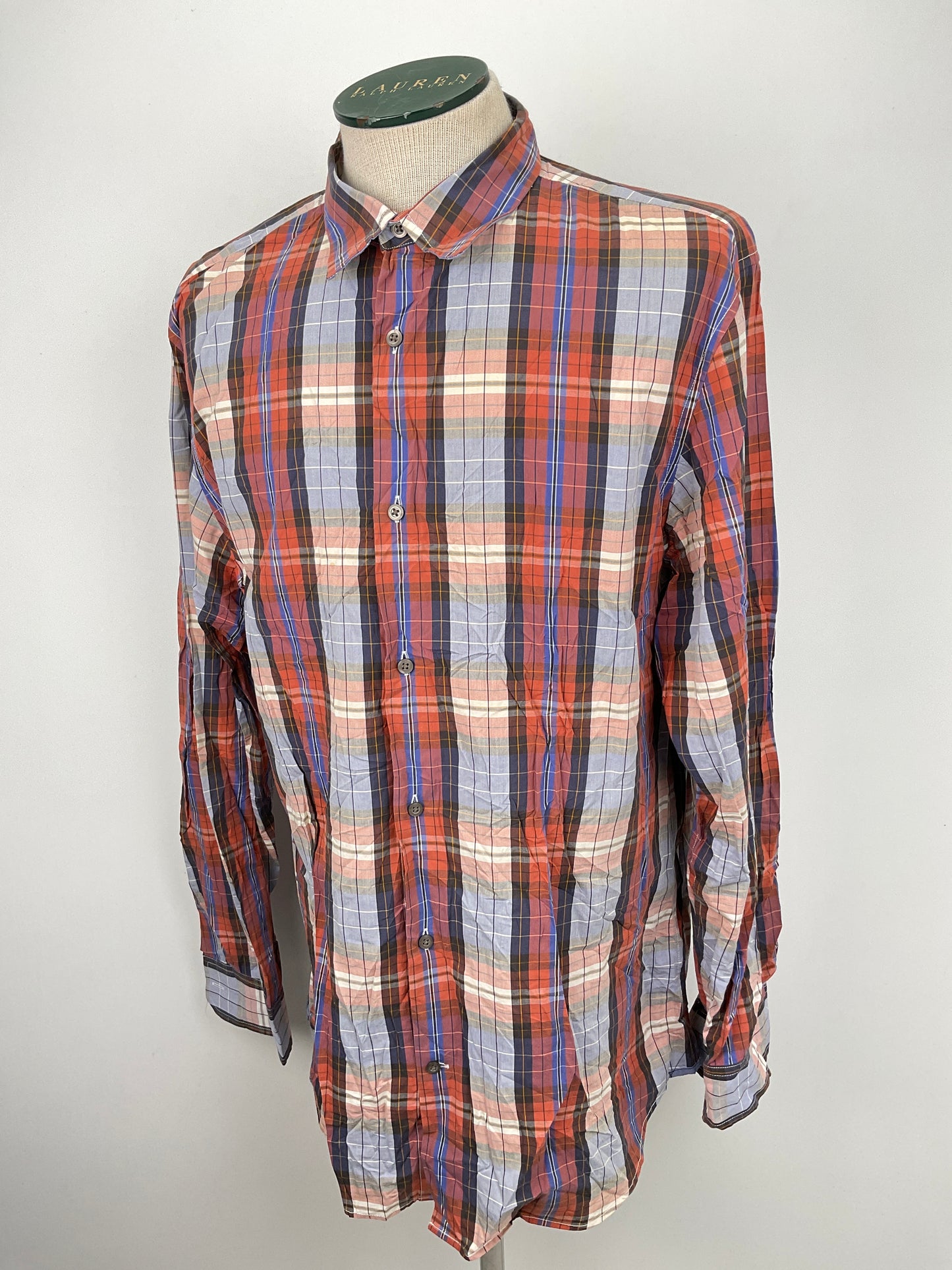 Camisa Multicolor de Cuadro Banana Republic