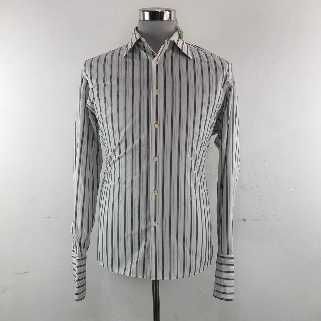 Camisa Blanco de Raya Perry Ellis