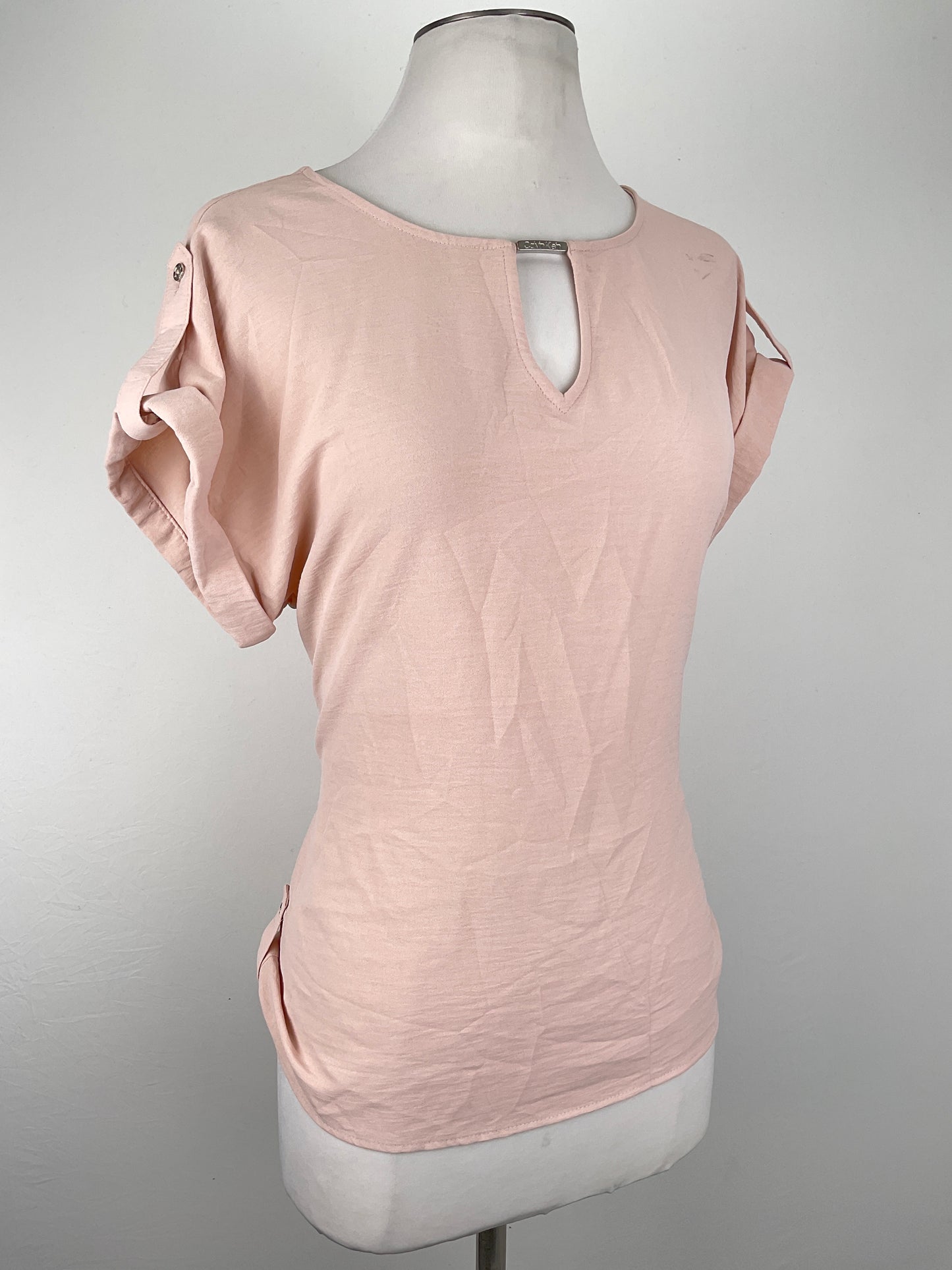 Blusa Nude Calvin Klein