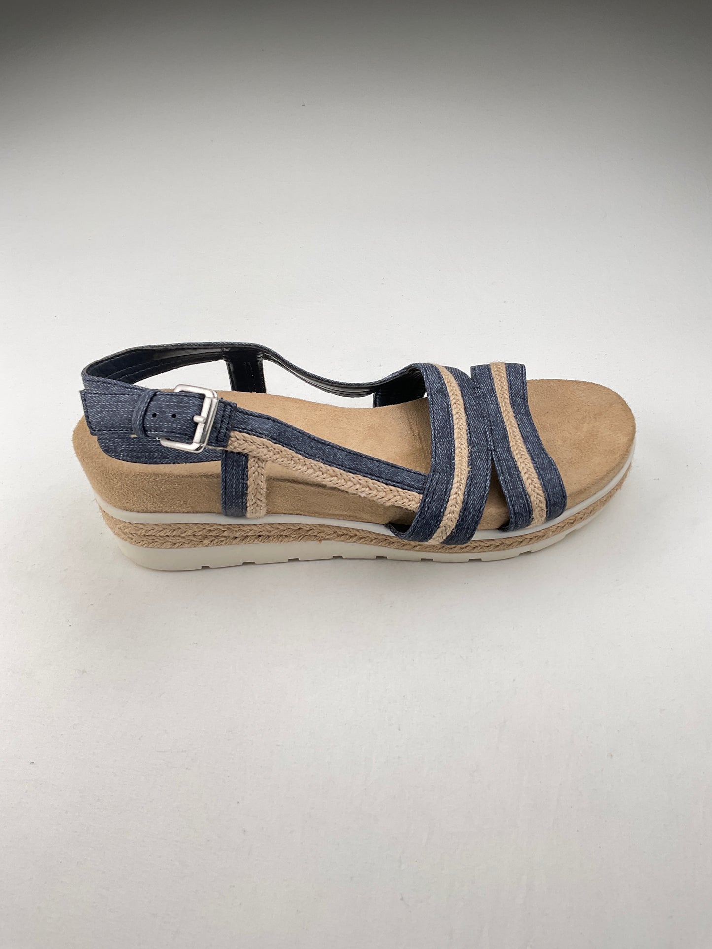 Zapatilla Gris Plataforma Easy Streets