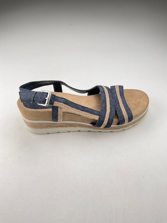 Zapatilla Gris Plataforma Easy Streets