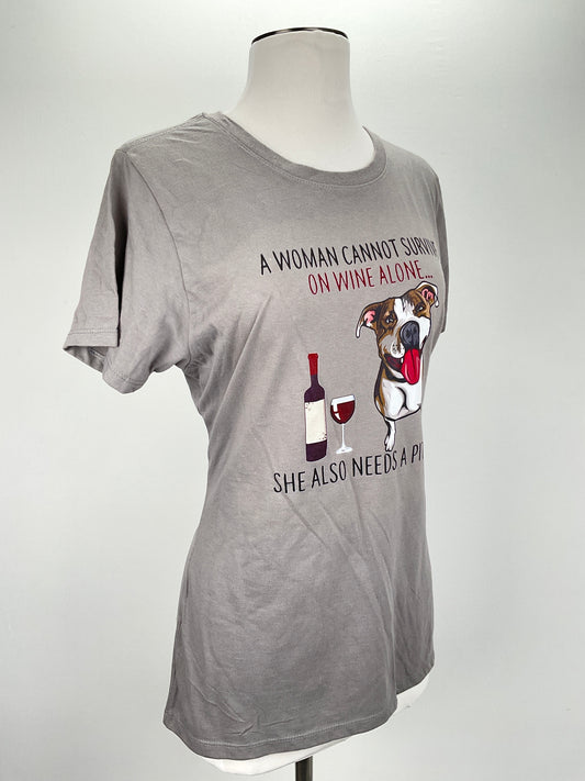 Camiseta Gris Port Company
