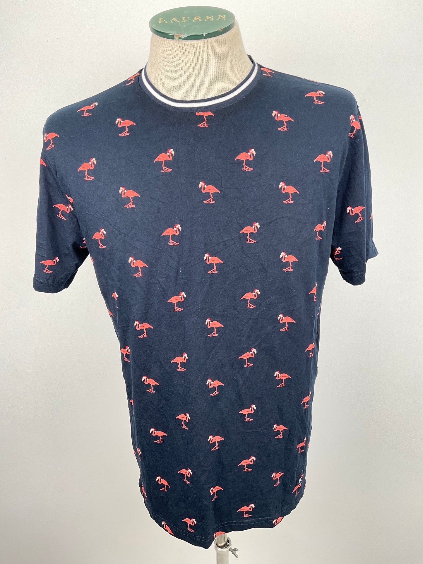 Camiseta Azul marino Denim Flower