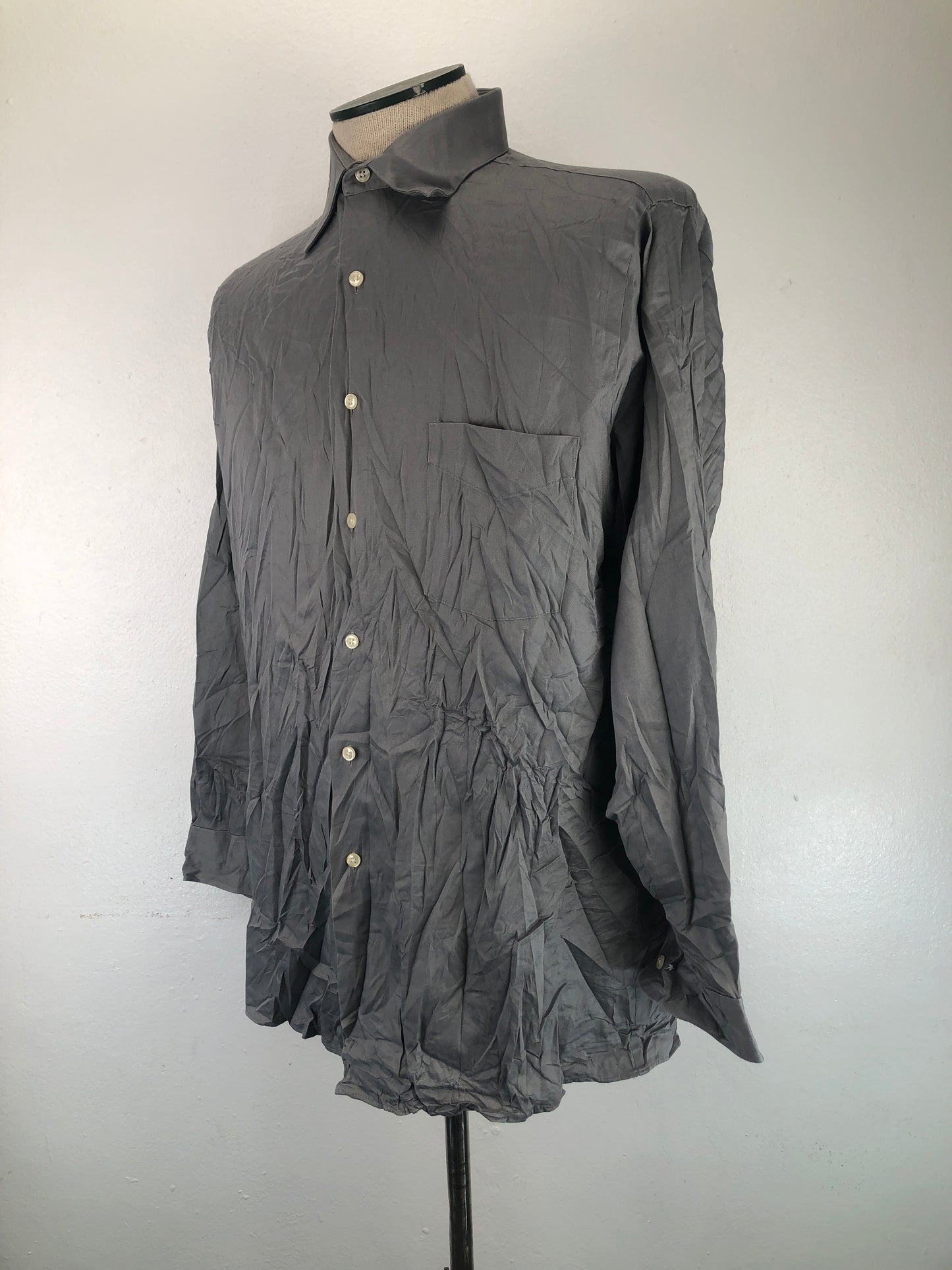 Camisa Gris Van Heusen